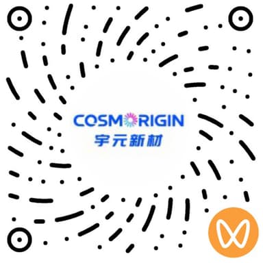 CosmoOrigin WeChat video account QR code